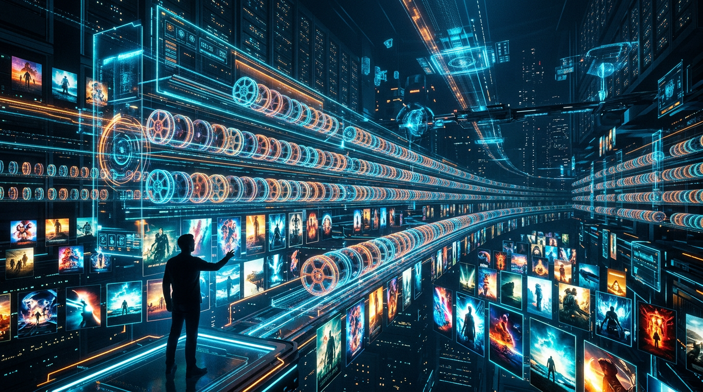 Catalogue numérique de films et séries en streaming