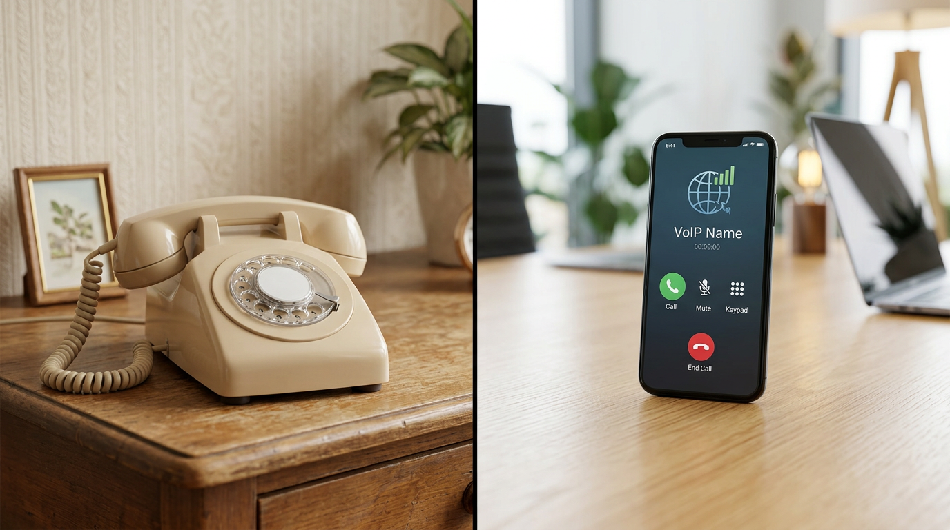 Comparaison entre téléphonie classique et VoIP pour les appels internationaux