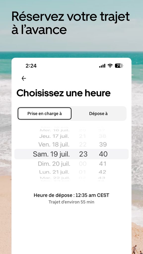 Uber – VTC rapide et facile