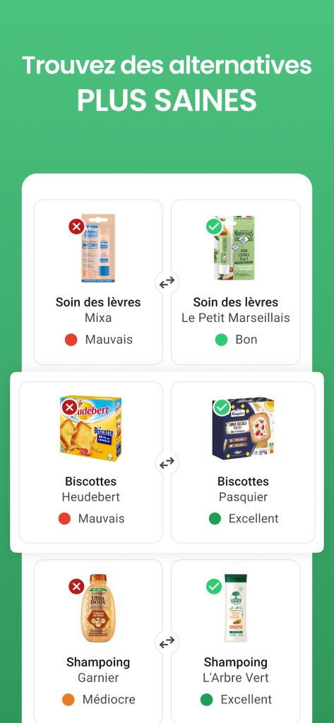 Yuka – Scan de produits