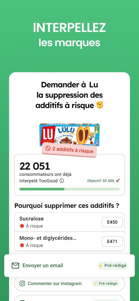 Yuka – Scan de produits