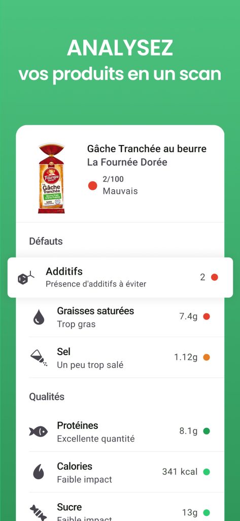 Yuka – Scan de produits