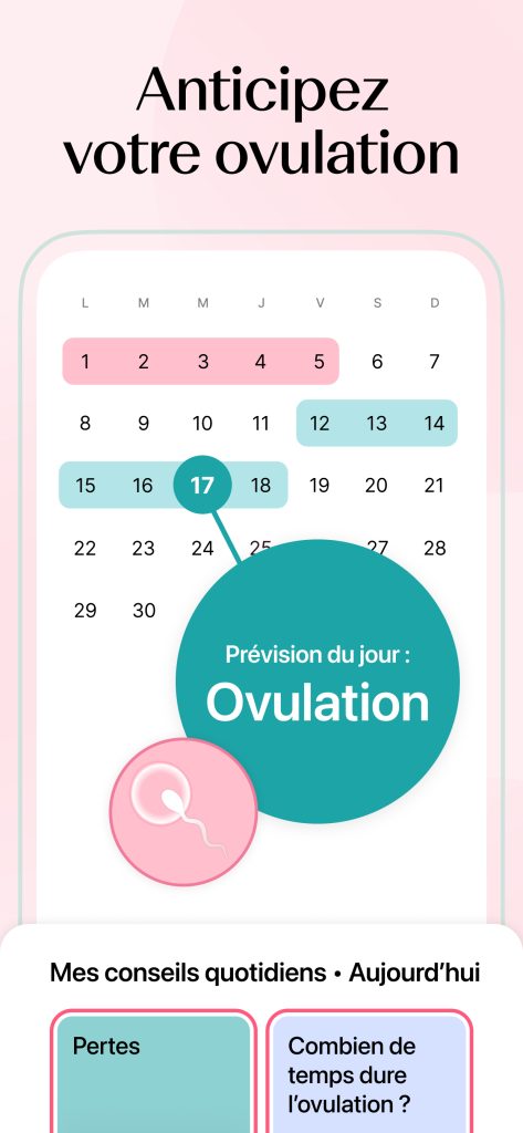 Flo : règles, ovulation, cycle