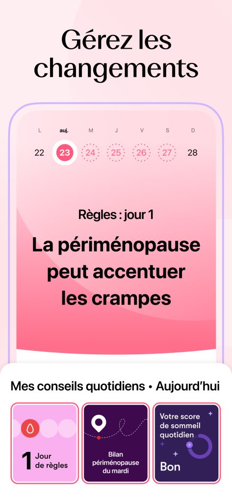 Flo : règles, ovulation, cycle