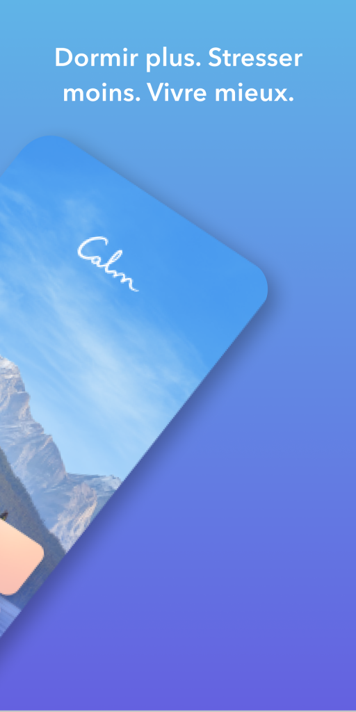 Calm: Méditer, dormir, apaiser