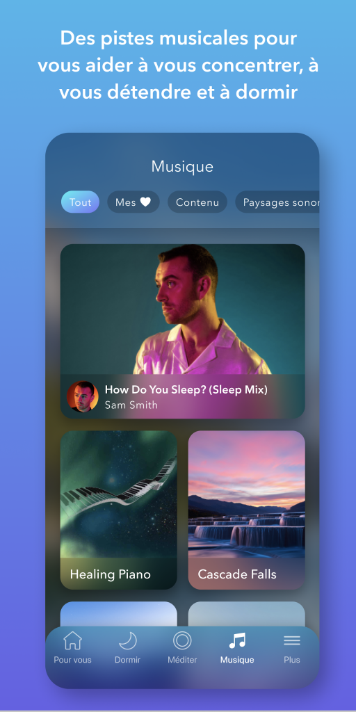 Calm: Méditer, dormir, apaiser