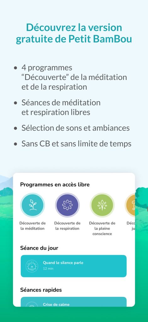 Petit BamBou : méditation