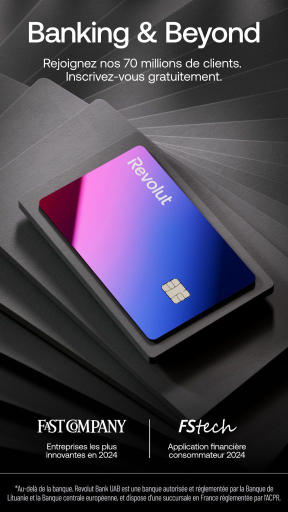 Revolut — Plus qu’une banque