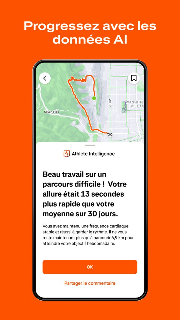 Strava : course, vélo, rando